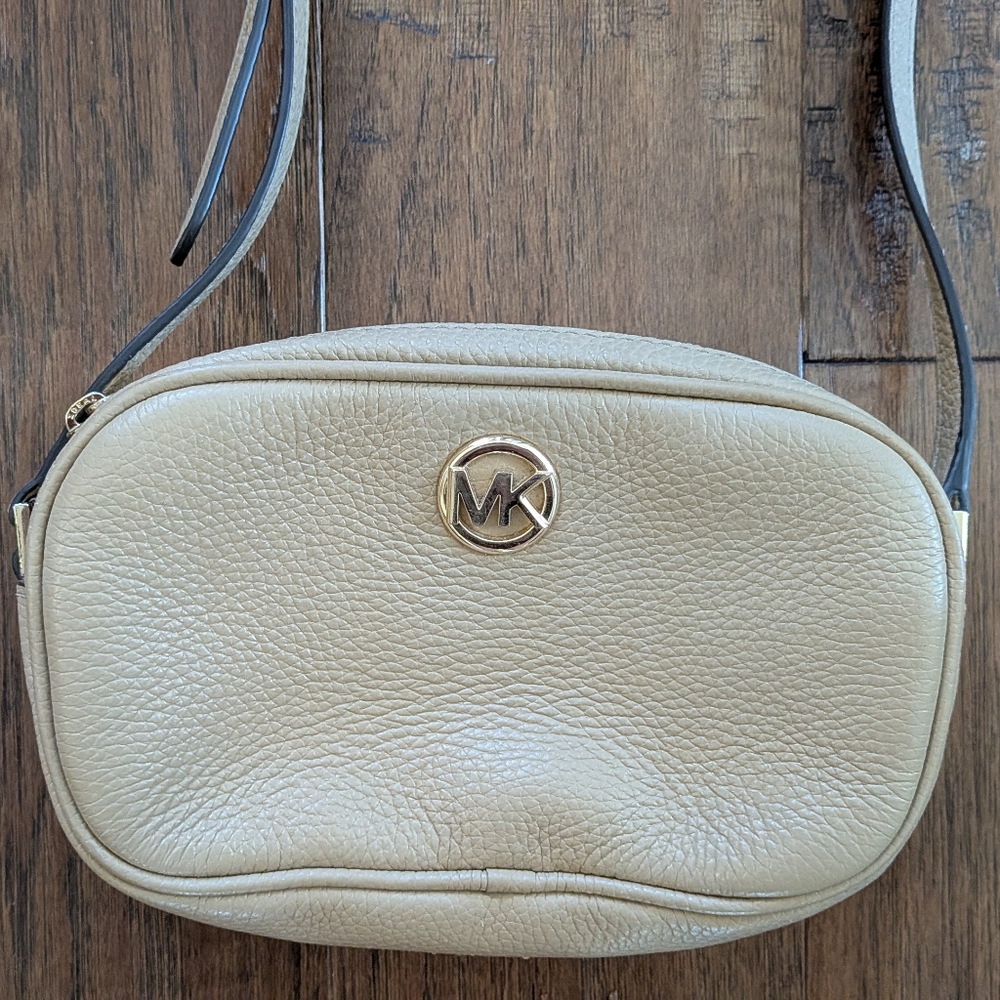Michael Kors Beige Crossbody Bag